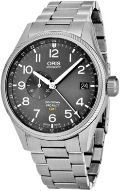 Oris Big Crown Pilot GMT Men's Watch Model 74877104063MB