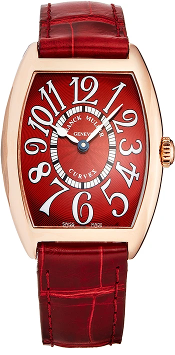 Franck Muller Casabalanca Curvex Ladies Watch Model 7502QZREDCPT5N