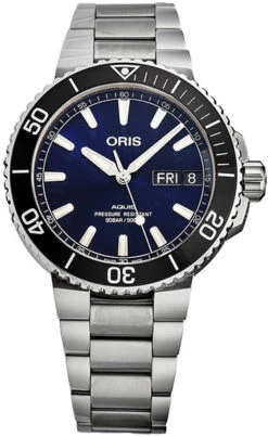 Oris Aquis Day-Date Men's Watch Model 75277334135MB