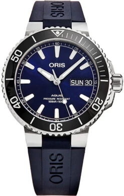 Oris Aquis Day-Date Men's Watch Model 75277334135RS65