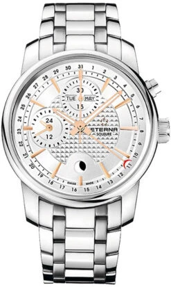 Eterna SoleureMoonphase Chronograph Men's Watch Model 8340.41.18.1225
