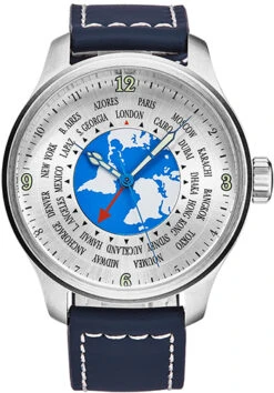Zeno OS Retro Worldtimer 2 Men's Watch Model 8563WT-I2