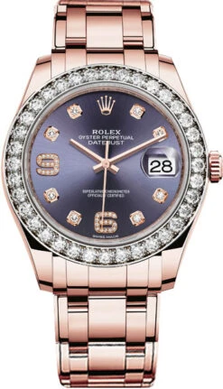 Rolex Pearlmaster 39mm Ladies Watch Model 86285-AUBDIA