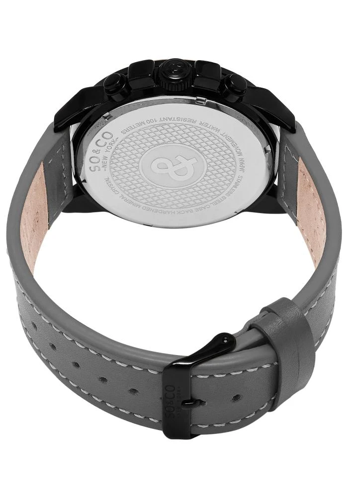 SO & CO Monticello Men's Watch Model 915212GREY - Image 2