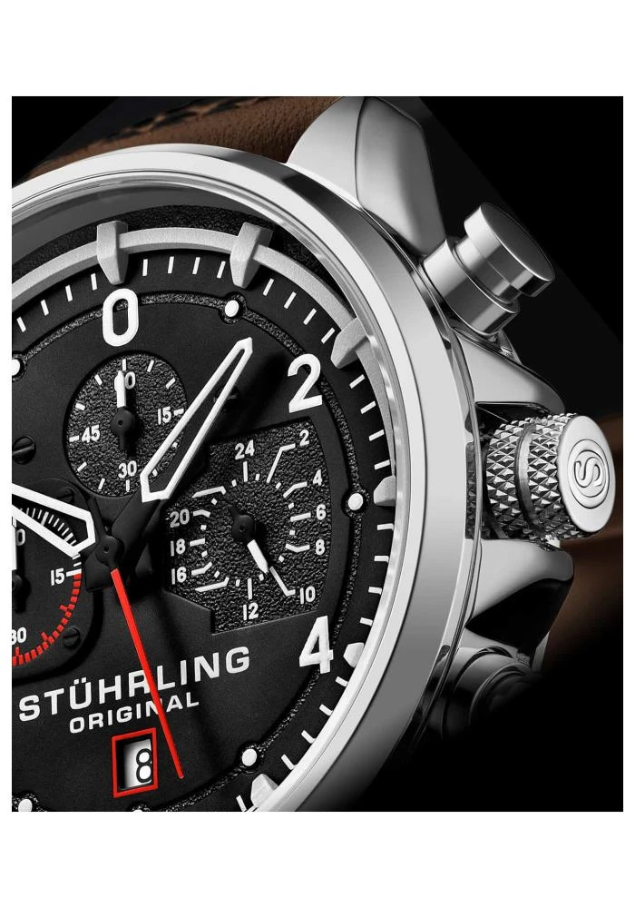 Stuhrling Aviator Men's Watch Model 929.02 - Image 4