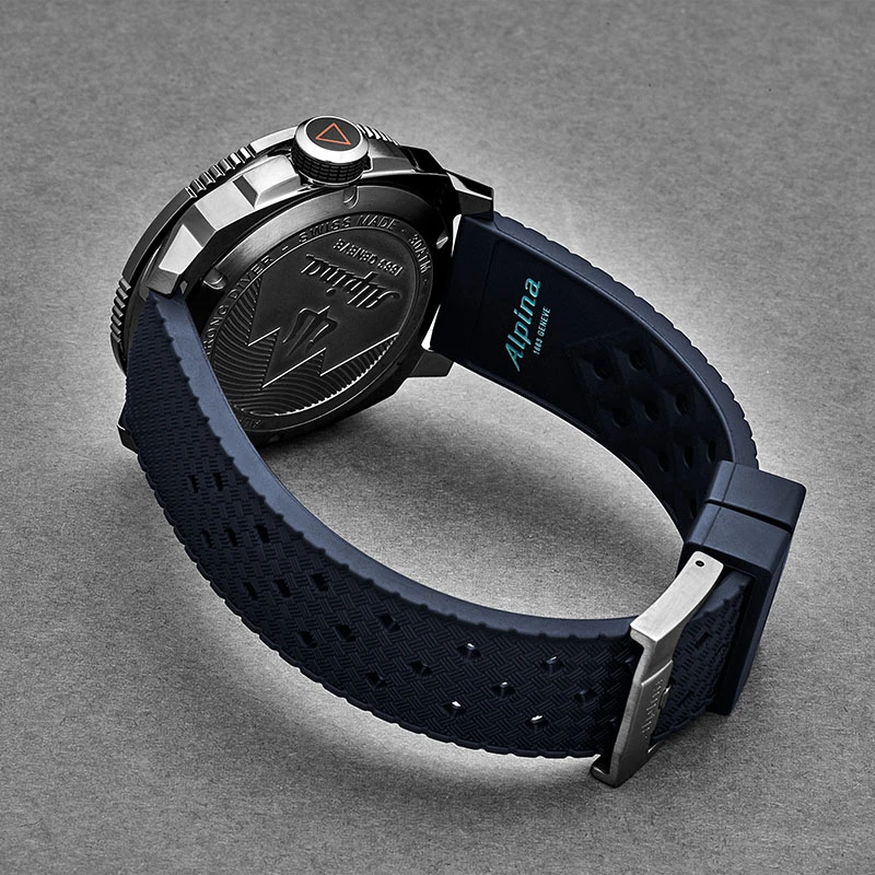 Alpina Seastrong Diver 300 GMT Men's Watch Model AL247LNO4TV6 - Image 4