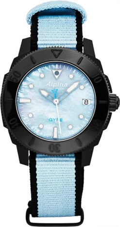 Alpina Seastrong Diver Ladies Watch Model AL525LMPLNB3VG6