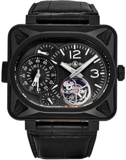 Bell & Ross Minuteur Titanium Tourbillon Men's Watch Model BR-MNUTTOURB-CA