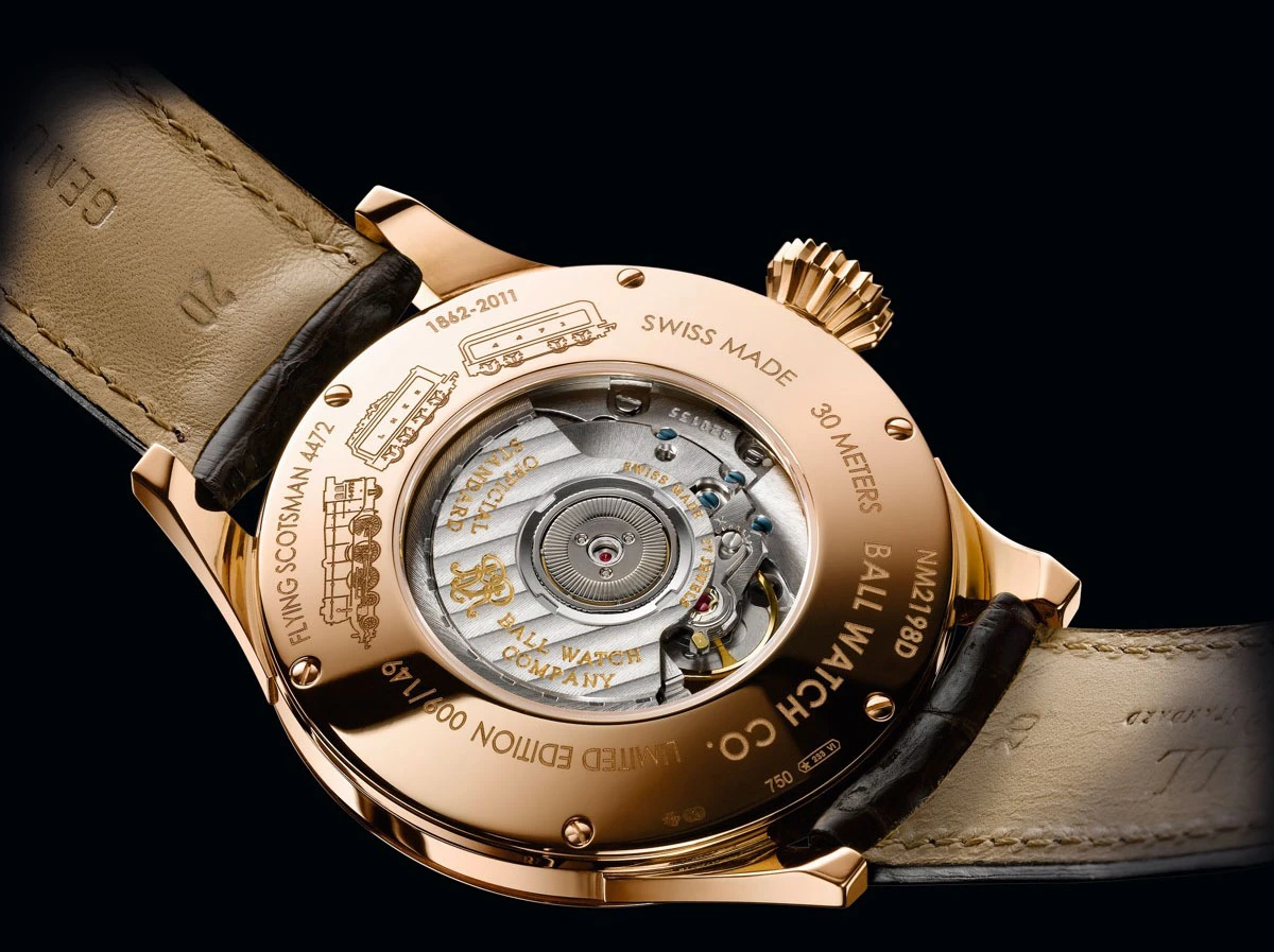 Ball Trainmaster Flying Scotsman Men's Watch Model NM2198D-PGLCJWH - Image 4