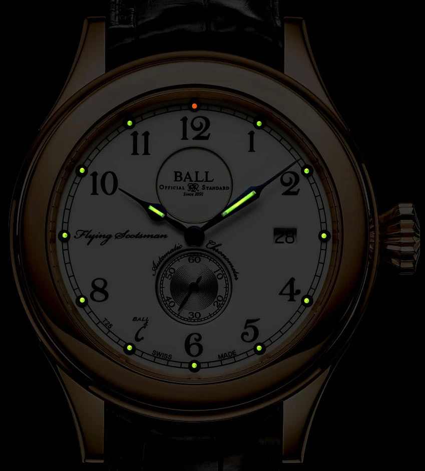 Ball Trainmaster Flying Scotsman Men's Watch Model NM2198D-PGLCJWH - Image 2