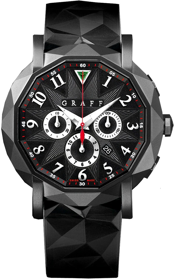Graff ChronoGraff 42mm Men's Watch Model CG42DLCB - Image 2