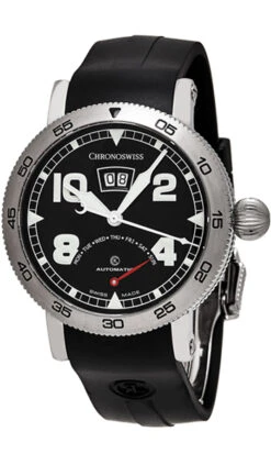 Chronoswiss TimeMaster Time Master Retrograde Day Men's Watch Model CH-8143-BK