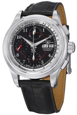 Ball Trainmaster Pulsemeter Chronometer Men's Watch Model CM1010D-LCJ-BK