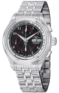 Ball Trainmaster Pulsemeter Chronometer Men's Watch Model CM1010D-SCJ-BK