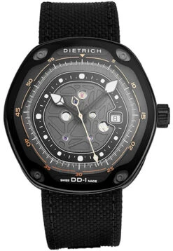 Dietrich Device Nr. 1 Men's Watch Model DD-1 BLACK