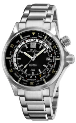 Ball Engineer Hydrocarbon Engineer Master II Diver Worldtime Men's Watch Model DG2022A-SA-BK