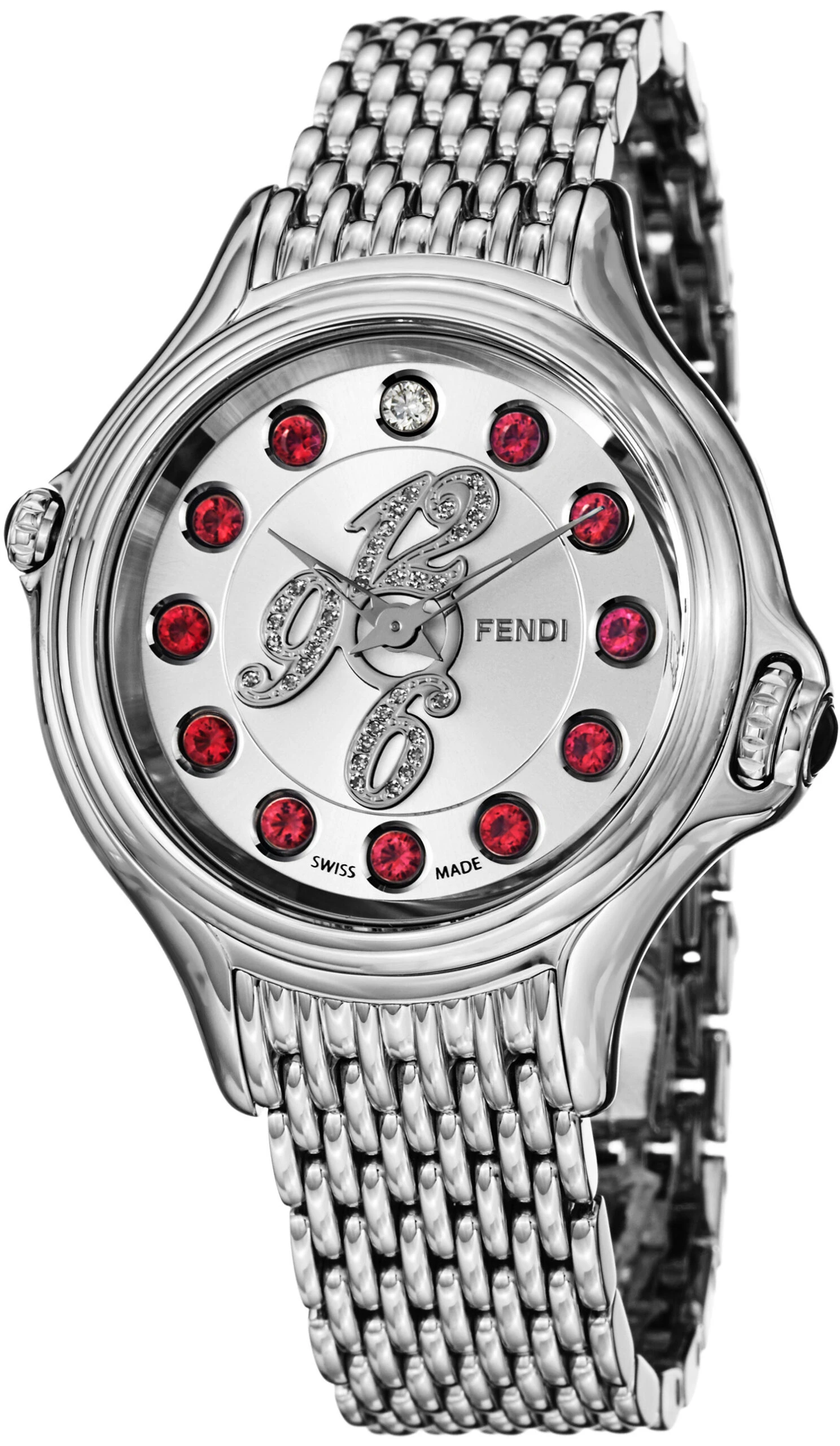Fendi Crazy Carats Ladies Watch Model F105036000D1T02 - Image 3