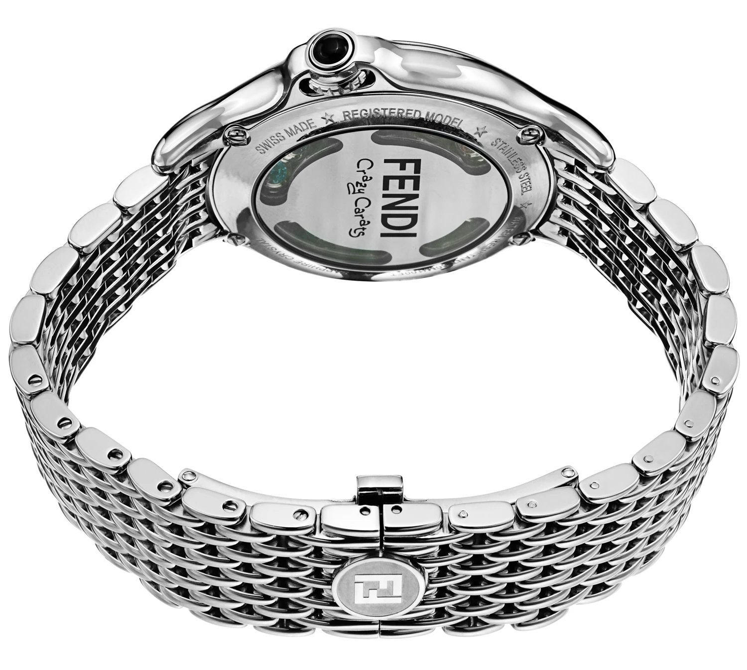 Fendi Crazy Carats Ladies Watch Model F105036000D1T02 - Image 4