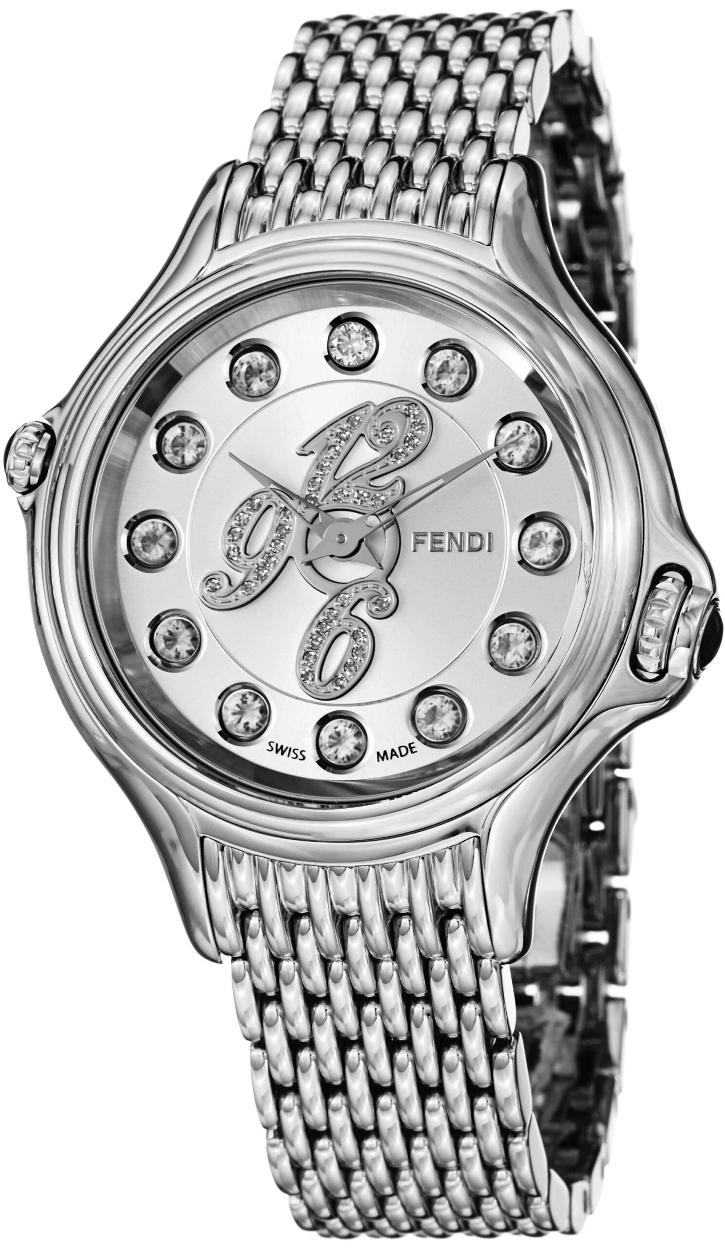 Fendi Crazy Carats Ladies Watch Model F105036000D1T05 - Image 3