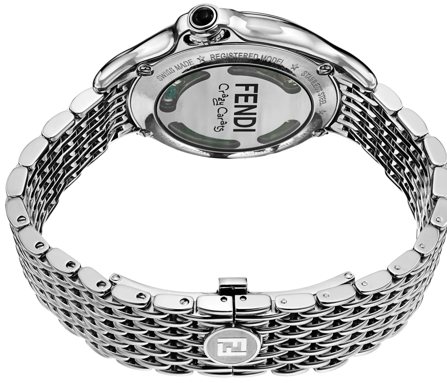 Fendi Crazy Carats Ladies Watch Model F105036000D1T05 - Image 4