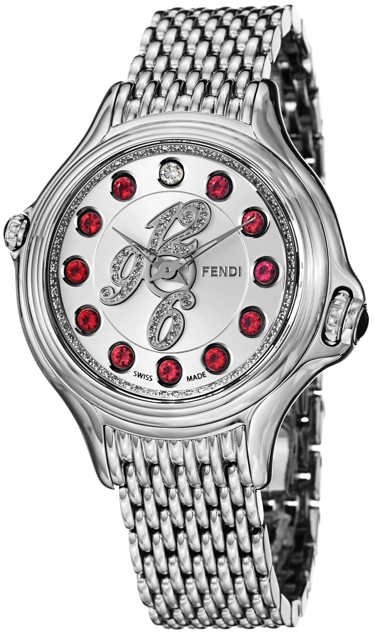 Fendi Crazy Carats Ladies Watch Model F105036000D3T05 - Image 3