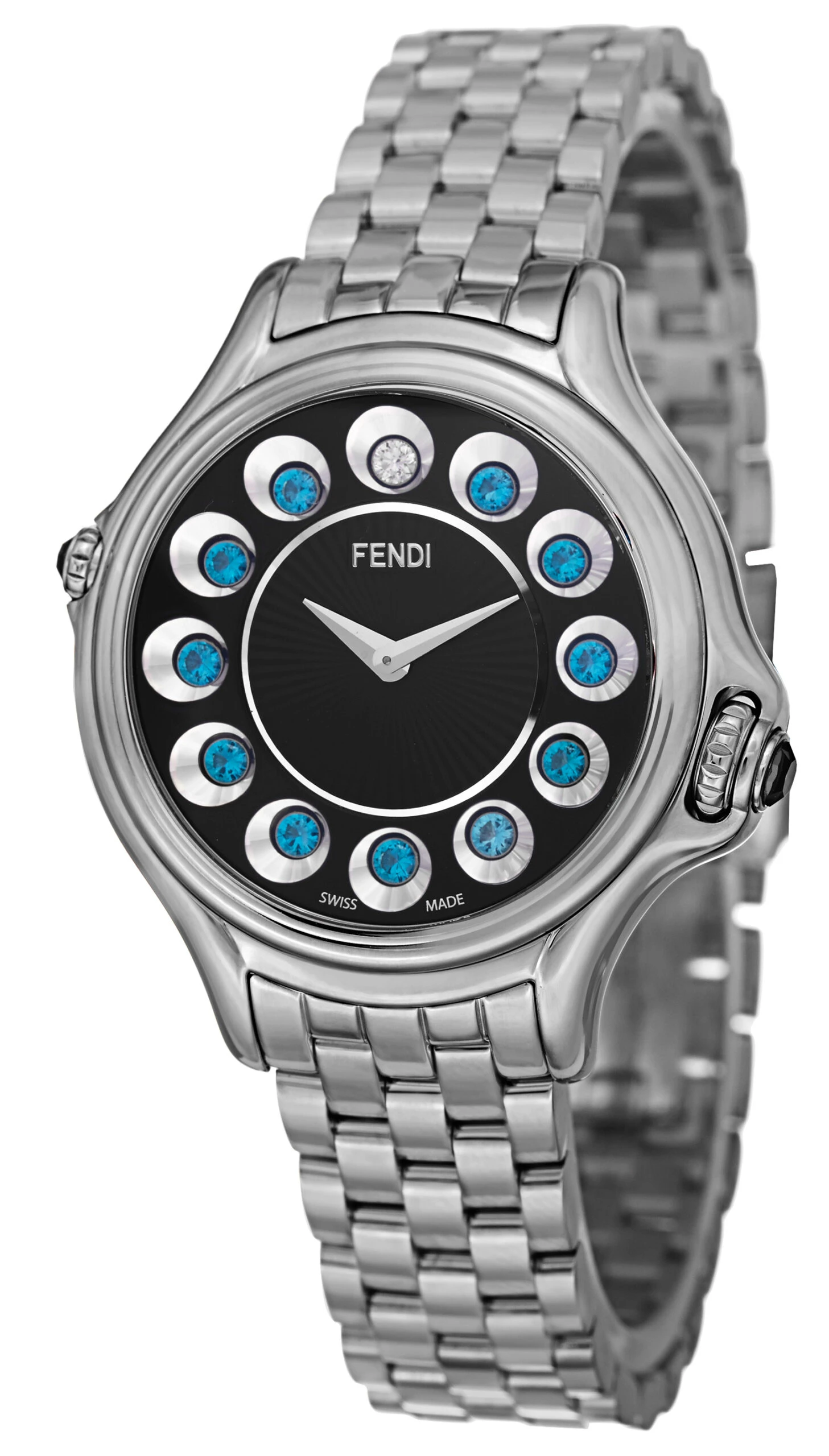 Fendi Crazy Carats Ladies Watch Model F107021000T02 - Image 4