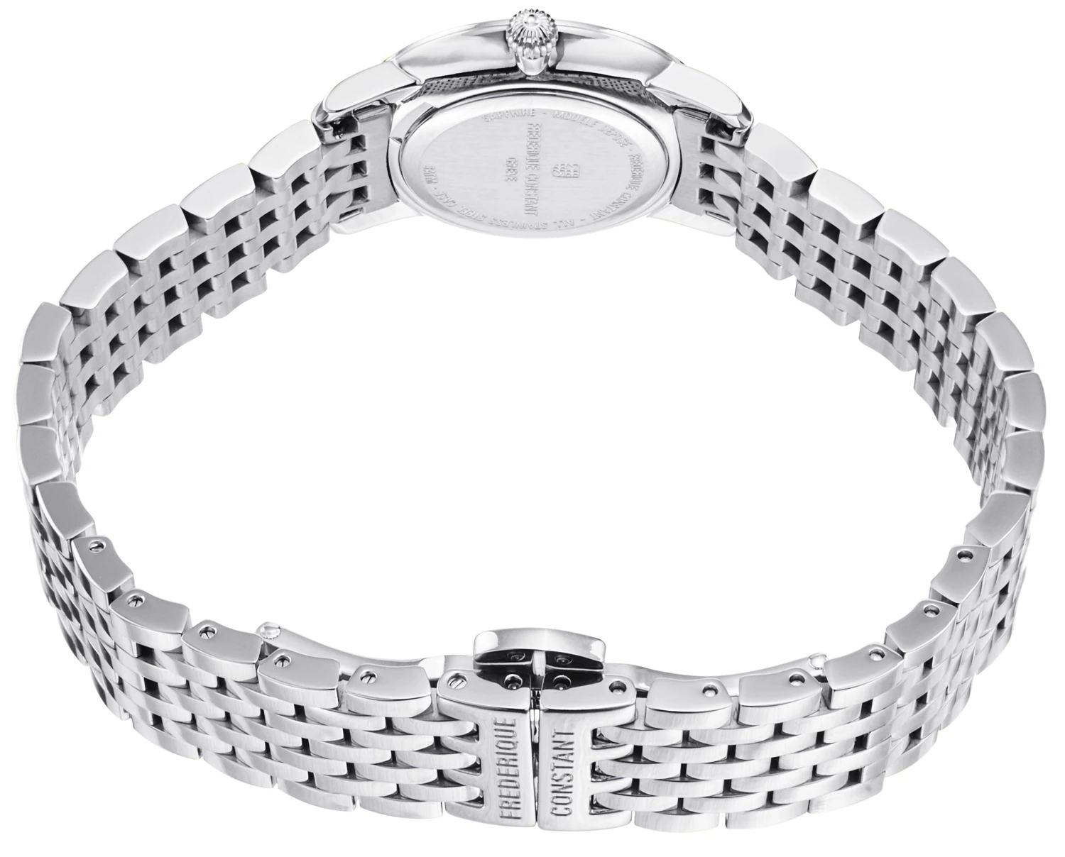 Frederique Constant Slimline Ladies Watch Model FC-200WHDS6B - Image 2