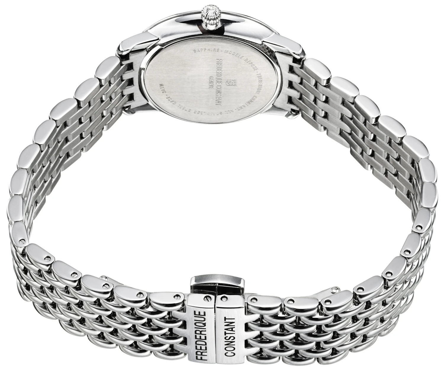 Frederique Constant Slimline Ladies Watch Model FC-235MPWD1S6B - Image 2