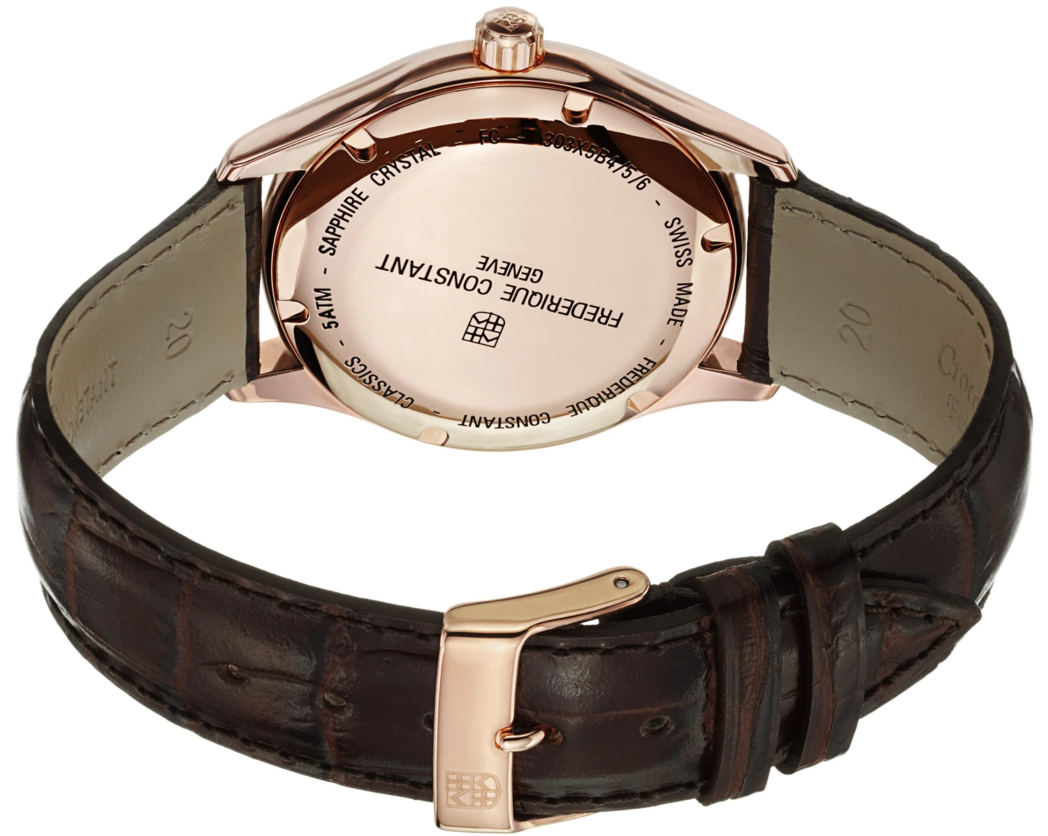 Frederique Constant Classics IndexMen's Watch Model FC-303V5B4 - Image 2