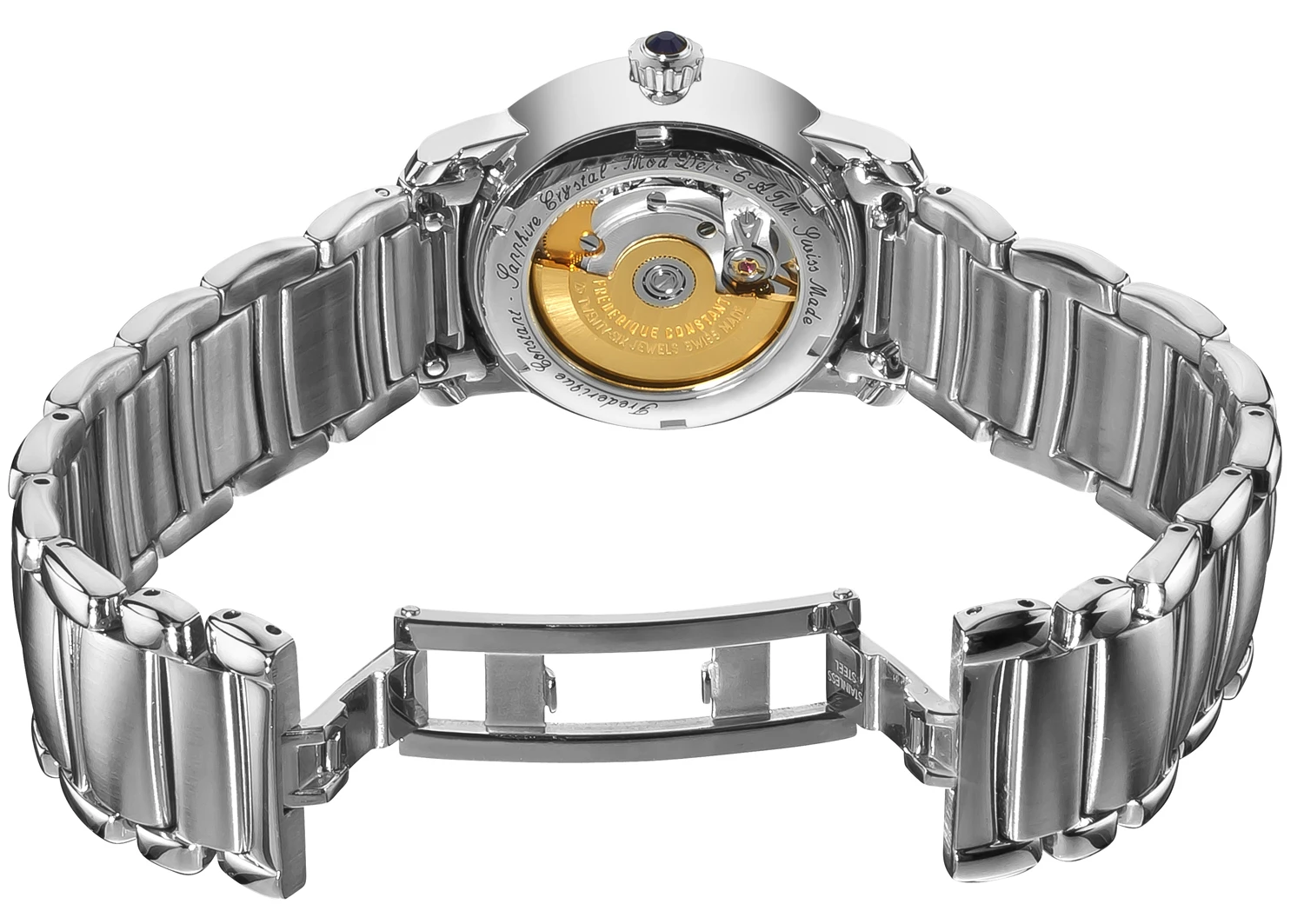 Frederique Constant Double Heart Beat Ladies Watch Model FC-310DHB2PD6B - Image 2