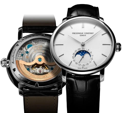 Frederique Constant Slimline Moonphase Men's Watch Model FC-705S4S6 - Image 2