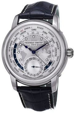 Frederique Constant Classics Worldtimer Men's Watch Model FC-718WM4H6