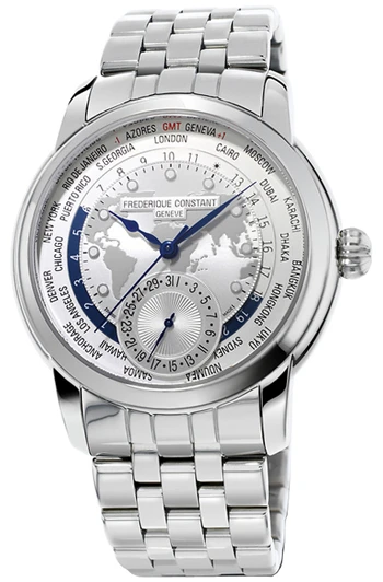Frederique Constant Classics Worldtimer Men's Watch Model FC-718WM4H6B