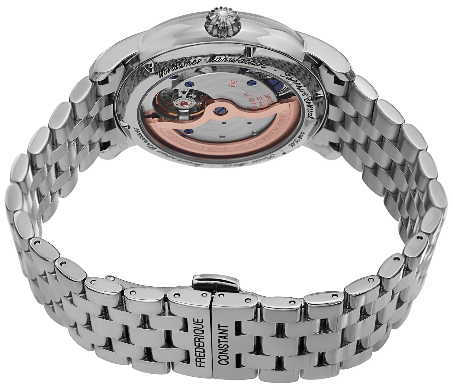 Frederique Constant Classics Worldtimer Men's Watch Model FC-718WM4H6B - Image 2