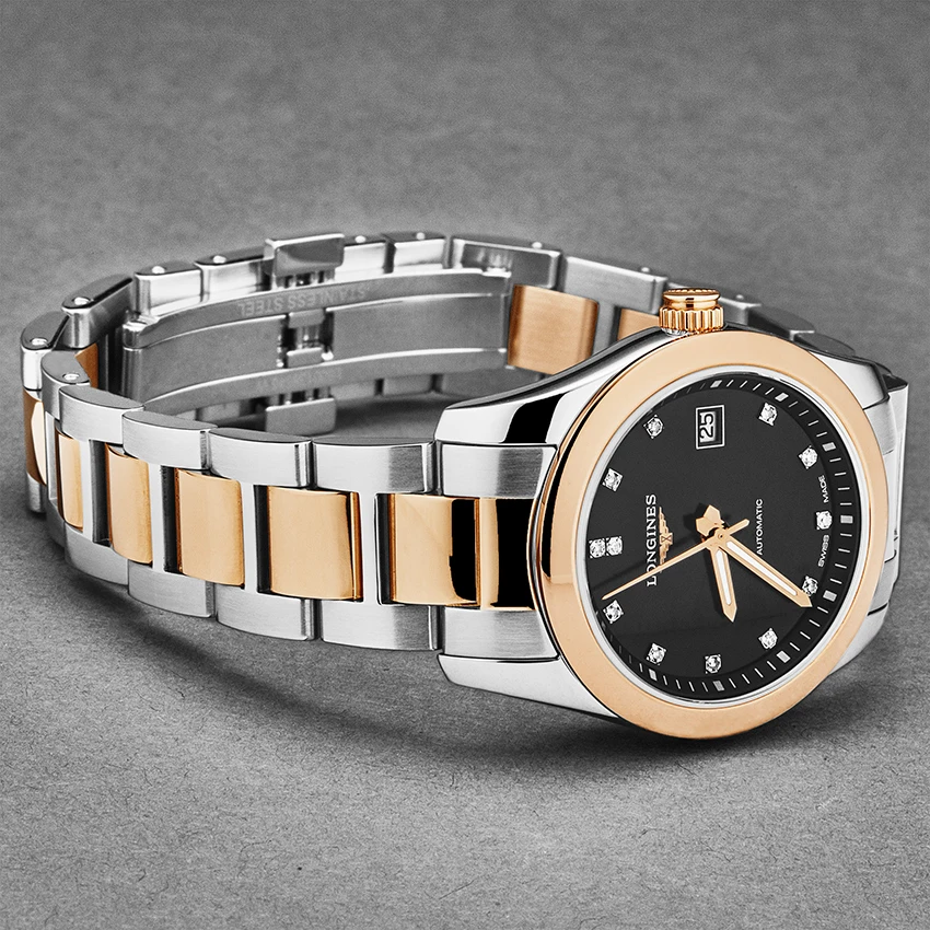 Longines Conquest Ladies Watch Model L22855587 - Image 3