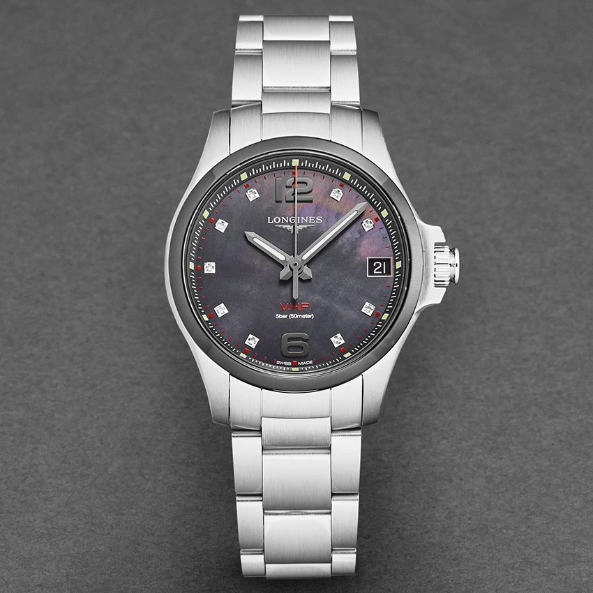 Longines Conquest Ladies Watch Model L33194886 - Image 4