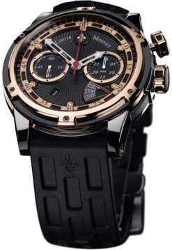 Louis Moinet Jules Verne Instrument III Chronograph Men's Watch Model LMV.30.40.55R