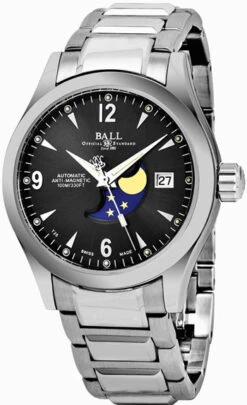 Ball Ohio Moonphase Men's Watch Model NM2082C-SJ-BK