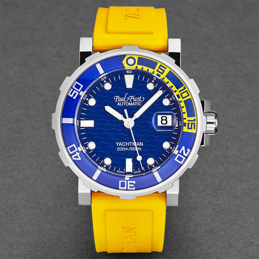 Paul Picot Yachtman III Men's Watch Model P1151SGB2614CM0 - Image 3