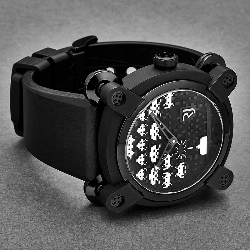 Romain Jerome Moon Invader White Space Invaders Men's Watch Model RJMAUIN.021.02 - Image 3