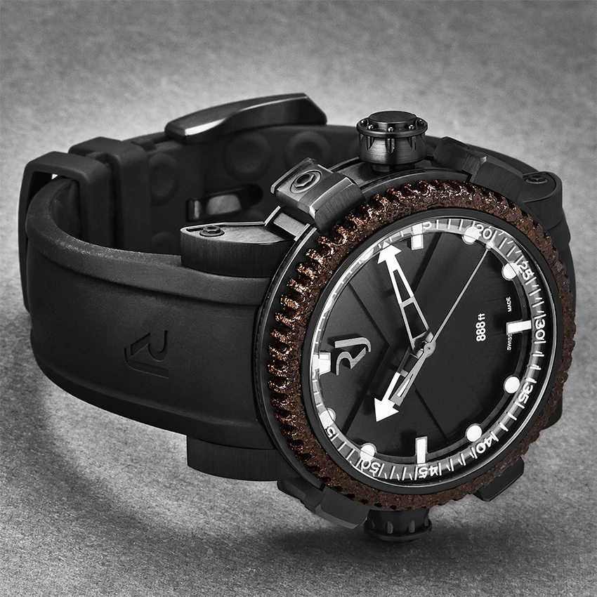 Romain Jerome Black Octopus Men's Watch Model RJTAUDI.001.01 - Image 5