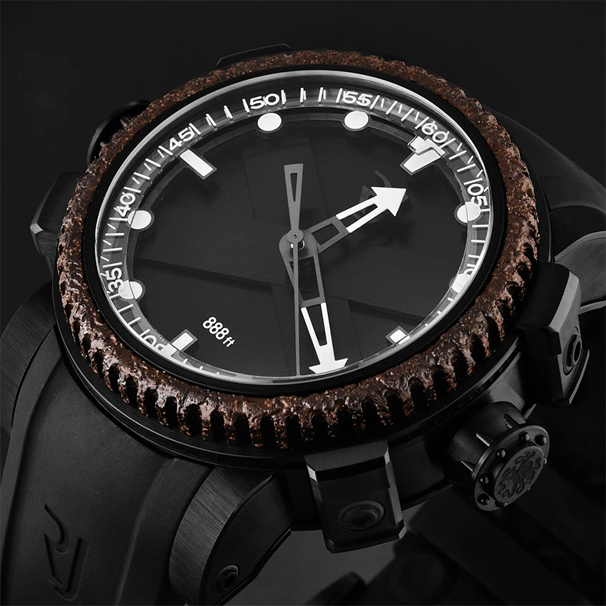 Romain Jerome Black Octopus Men's Watch Model RJTAUDI.001.01 - Image 4